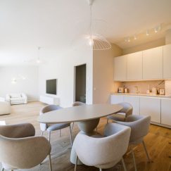 Boardinghouse-Kuechenzeile